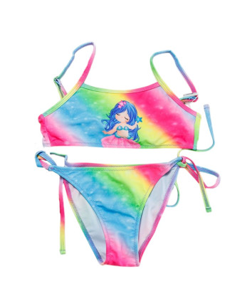 Costum de baie fete separat QH24805 Roz