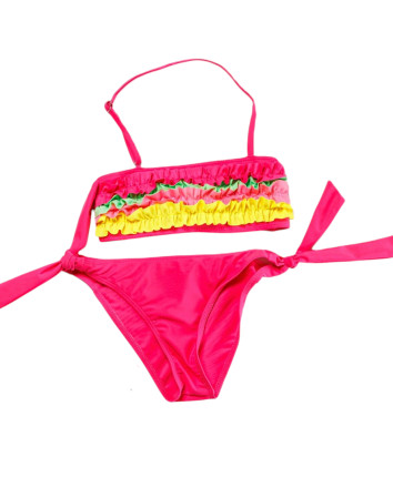 Costum de baie fete separat A644 Roz