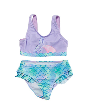 Costum de baie fete separat 8827 Violet