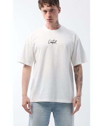 Tricou barbati 90598 Alb