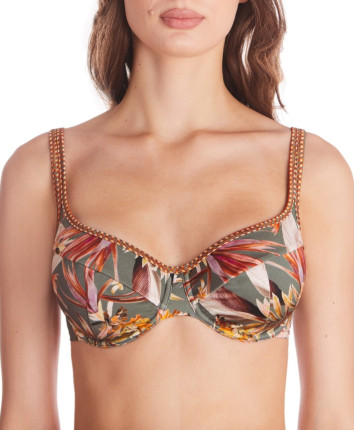 Sutien de plaja 470382 Haki-nabiv