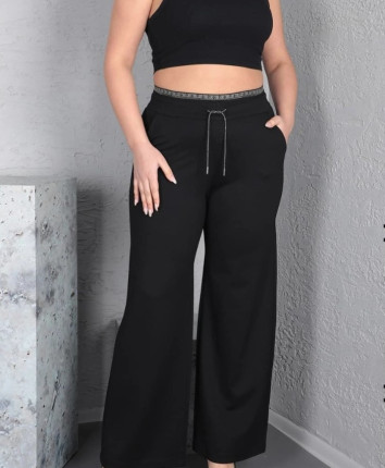 Pantaloni dame 1-24-7311 Negru