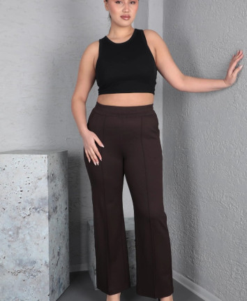 Pantaloni dame 1-24-7310 Coffe