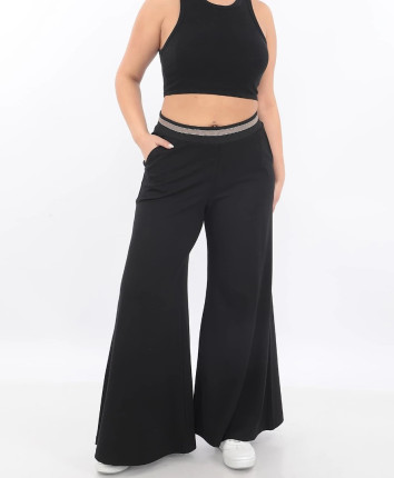 Pantaloni dame 1-24-7325 Negru