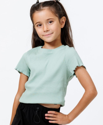 Tricou fete 556-0323.1 Verde