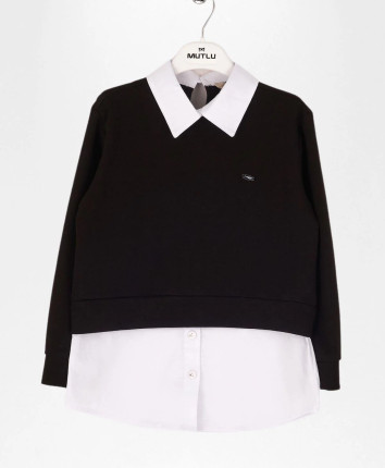 Jumper fete 466-0937.1 Negru