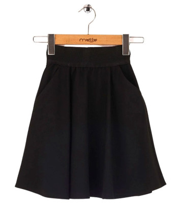 Fusta fete 454-0996.1 Negru