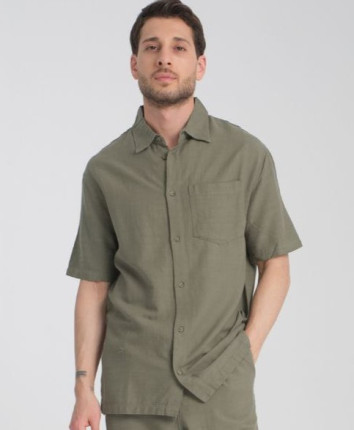 Cămașa bărbați 30069-03 Verde