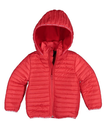 Scurta copii cu gluga M22402 Rosu