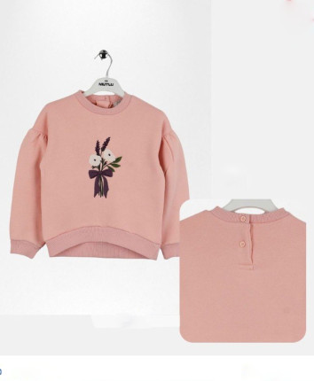 Hanorac fete 566-3315.1 Pudra