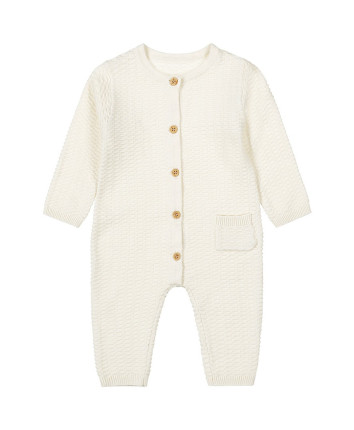 Salopeta baby WN1257 Ivory