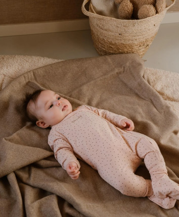 Salopeta cu ciorapi baby WN1208 Roz deschis