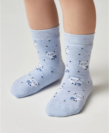 Sosete copii SOF-TIKI 21C-13 Albastru deschis 758