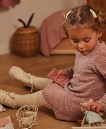 Rochie fete O56440-35 Violet deschis