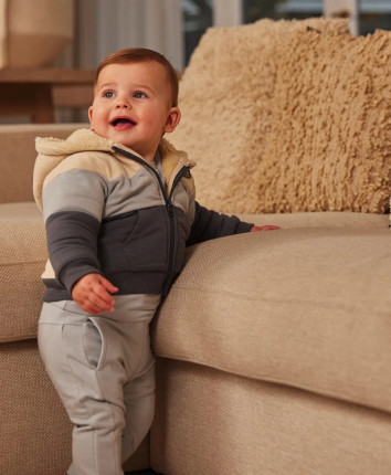 Cardigan baieti O56611-35 Bej