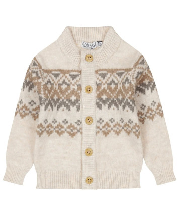 Cardigan fete O56565-35 Bej