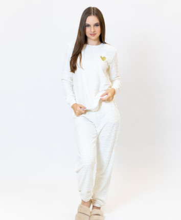 Pijama-pantaloni dame SH25015 Ivory