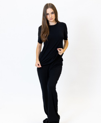 Tricou-pantalon V23651 Negru