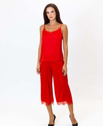 Top-pantaloni dame M23666 Rosu