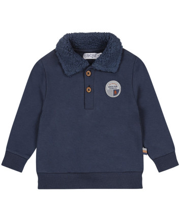 Hanorac baieti O56727-35 Albastru inchis