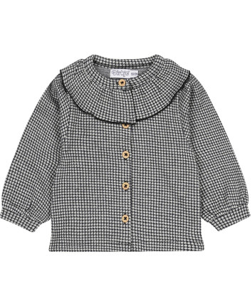 Cardigan fete O56479-35 Albastru inchis