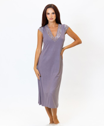 Camasa de noapte V4216 Truffle