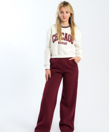 Costum sport dame 6072 Burgund