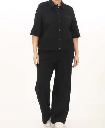 Costum-pantaloni dame 7-24-4394 Negru