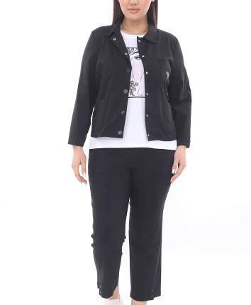 Costum-pantaloni dame 7-271-4296 Negru