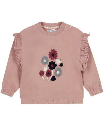 Pulover fete O56443-35 Violet deschis