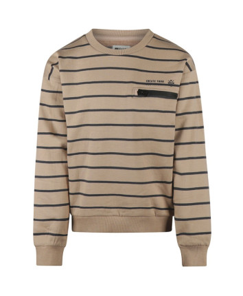 Pulover baieti O56209-1 Gri deschis