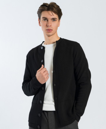 Jumper barbati 9M21241-1005 Negru