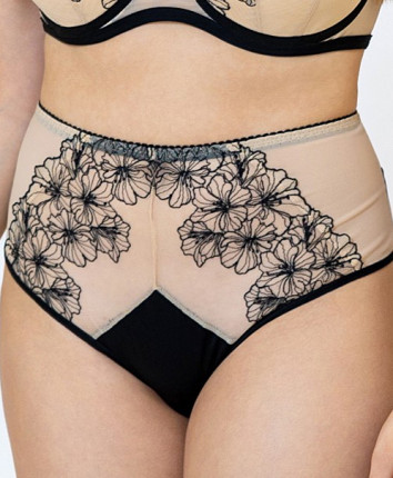 Chiloti dame 1226 Tatuaj-negru