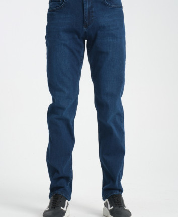 Pantaloni barbati denim 5360-04-02 Albastru inchis