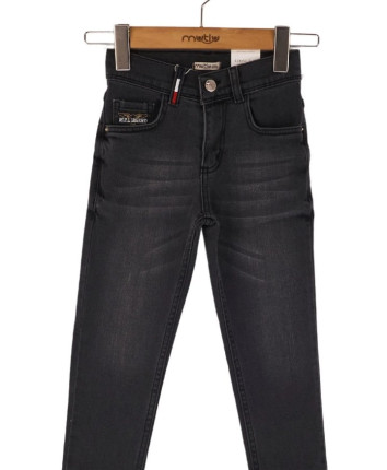 Pantaloni denim baieti 111-1863.1 Negru