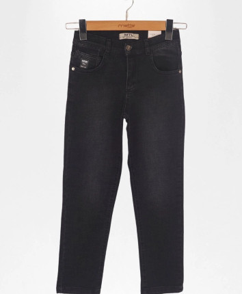 Pantaloni denim baieti 111-1371.1 Gri inchis