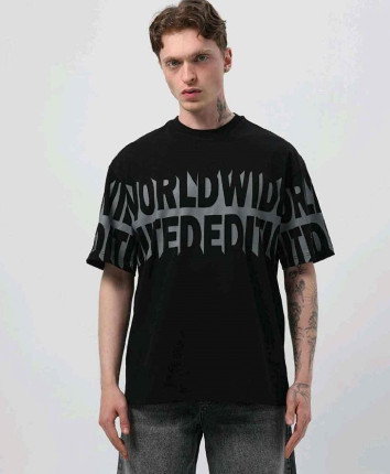 Tricou barbati 90594 Negru