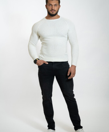 Pantaloni denim barbati PR9625-4 Black