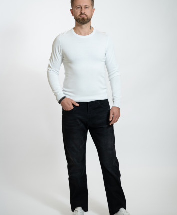 Pantaloni denim barbati PRW753 Black