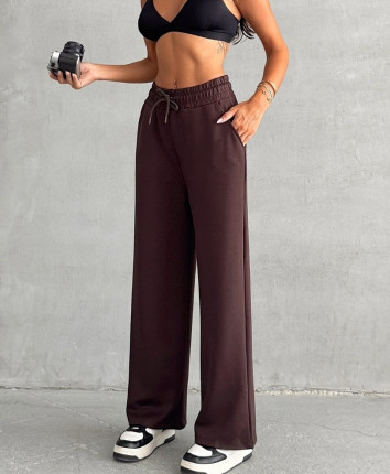 Pantaloni dame 5919 Cafeniu