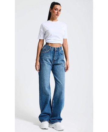 Pantaloni denim dame 4143-2S6 Albastru