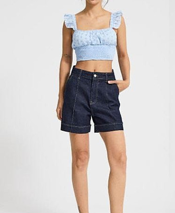 Sorti denim dame 4533-7S6 Albastru inchis