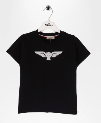 Tricou baieti 516-2419.1 Negru