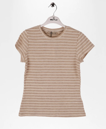 Tricou fete 556-1870.1 Bej