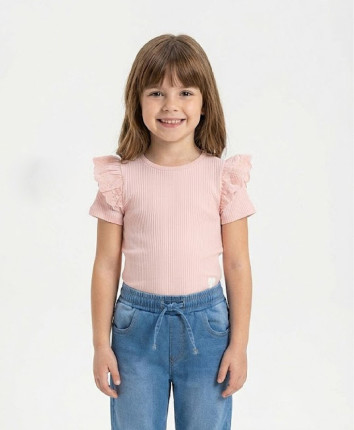 Tricou fete 556-1789.1 Roz