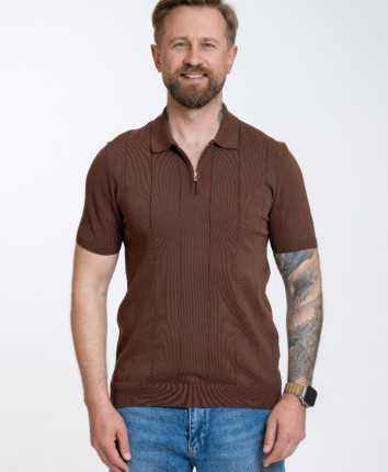 Tricou barbati 44359 Coffee