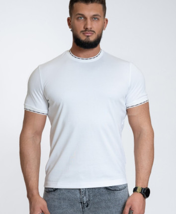 Tricou barbati 11411-1107 Alb
