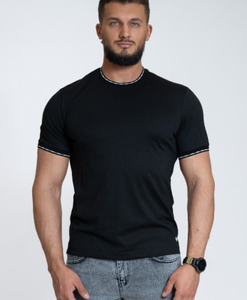 Tricou barbati 11411-1107 Negru