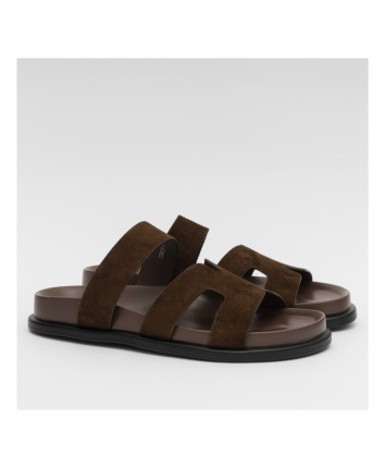 Sandale dame ESM33 Cafeniu