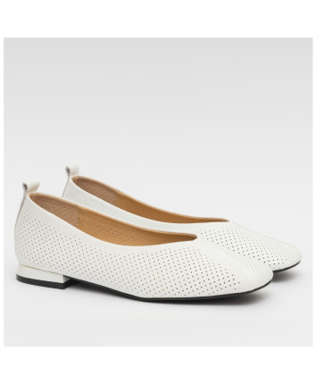 Pantofi dame K332-18WP Alb
